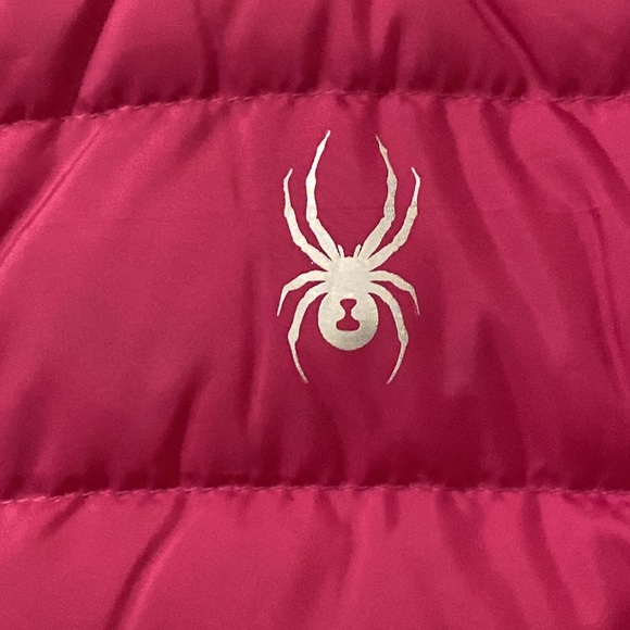 NWOT Spyder Vest Down/Duck feather Pink Polyester-Large-Never worn, Washable - Picture 2 of 14